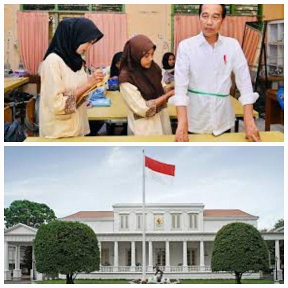 Meski Sempat Salah Ukur, Jokowi Undang Siswi SMK Jambi Penjahit Baju ke Istana, Begini Ceritanya