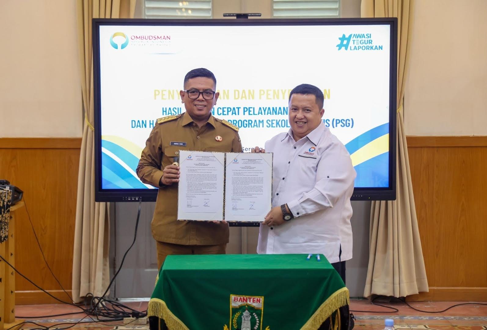 Ombudsman Banten Soroti Layanan Samsat dan Program Sekolah Gratis di Tanah Jawara