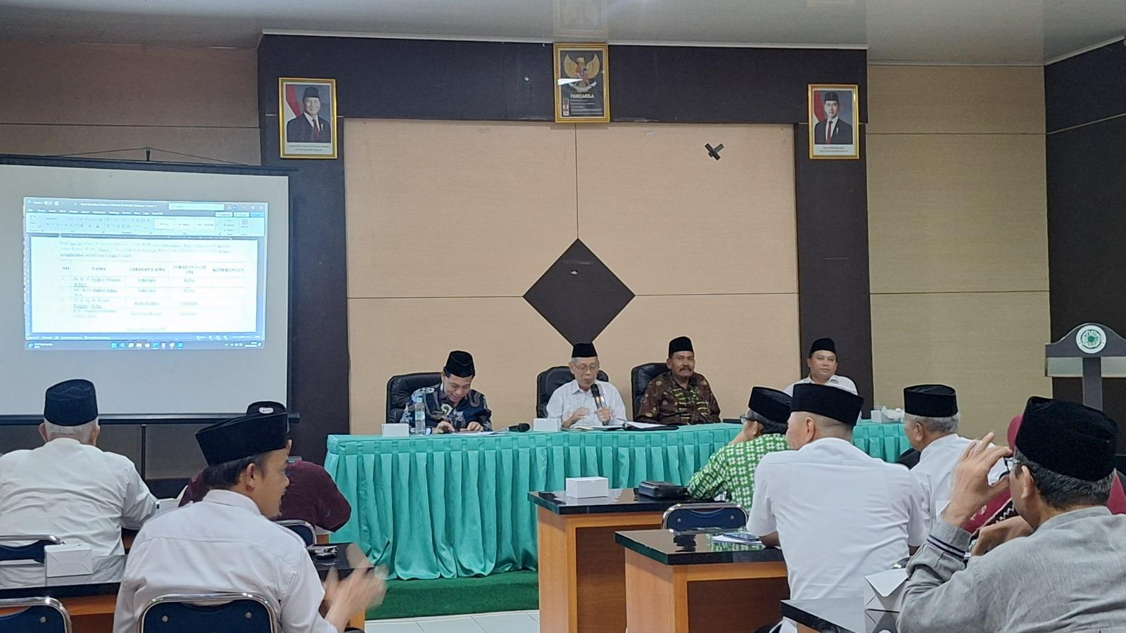 MUI Banten Gelar PAW, Sejumlah Ulama Sepuh Wafat Digantikan