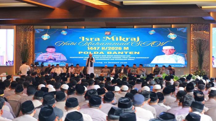 Ceramah di Mapolda Banten, Ustaz Das’ad Latif Ajak Masyarakat Peka dan Tak Termakan Berita Hoaks