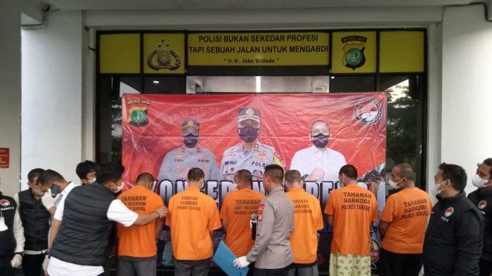 Polres Tangsel Bekuk 7 Kurir Narkoba Jaringan Malaysia, Amankan 5 Kg Sabu Senilai Rp 10 Miliar