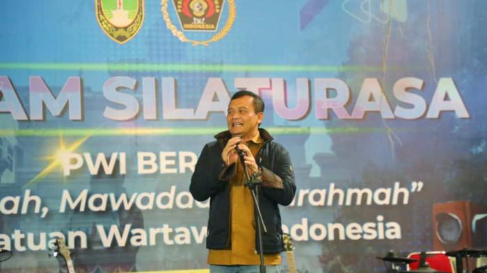 Hadir di Acara PWI, Ahmad Luthfi Singgung Pemerintahan Kolaboratif dengan Pers