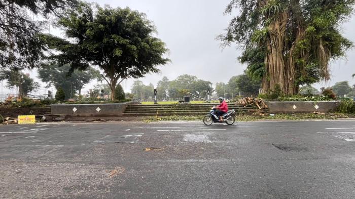 Revitalisasi Dimulai, Alun-alun Wonosobo Bakal Lebih Ramah Difabel dan Warga yang Ingin Berolahraga