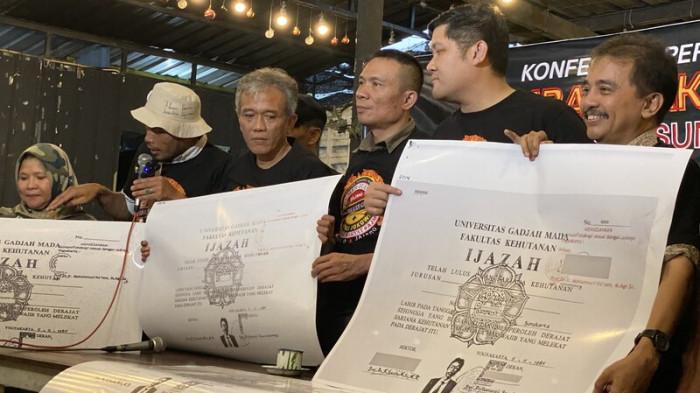 Yakin Ijazah Gibran Palsu, Roy Suryo dan RIsmon Ajak Masyarakat Lengserkan Gibran dari Kursi Wapres