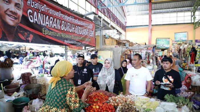 Ganjaran Buruh Berjuang Gelar Gerebek Pasar di Lebaksiu Tegal, Kelik: Serap Aspirasi dari Bawah