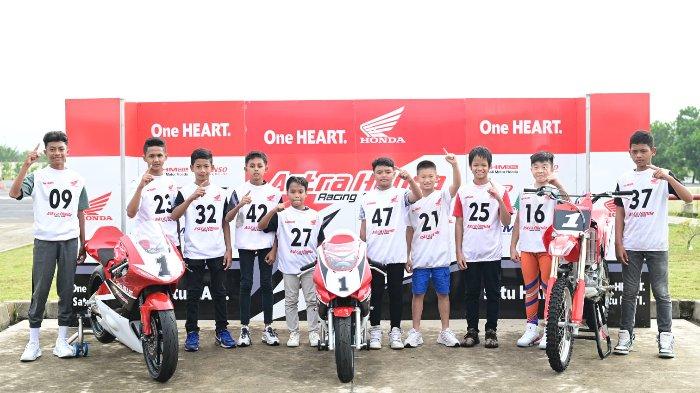 Kejar Mimpi di Dunia Balap, Puluhan Pebalap Muda Ikuti Seleksi Astra Honda Racing School