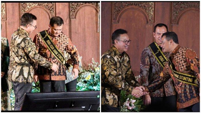 Kapolda Jateng Irjen Pol Ahmad Luthfi Dikukuhkan sebagai Ayah Asuh Anak Stunting
