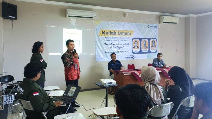 Ilmu Komunikasi Universitas Peradaban Gelar Kuliah Umum Transformasi Jurnalistik Era Digital