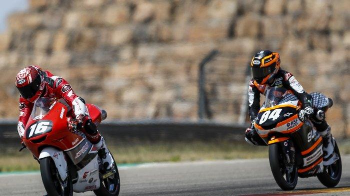 Begini Perjuangan Mario Suryo Aji di Ajang CEV Aragon, Si Pebalap Muda Binaan AHRT