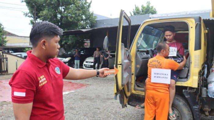 40 Adegan Diperagakan 4 Tersangka Pembunuhan Sopir Truk di Purbalingga