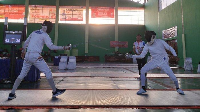 Kota Solo Tak Terbendung, Merajai Perebutan Medali Cabor Anggar Porprov Jateng 2023