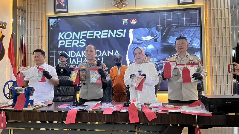 Pengedar Uang Palsu di Wonosobo Diteriaki Maling saat Berbelanja di Pasar Kertek, Dapat dari Cilacap