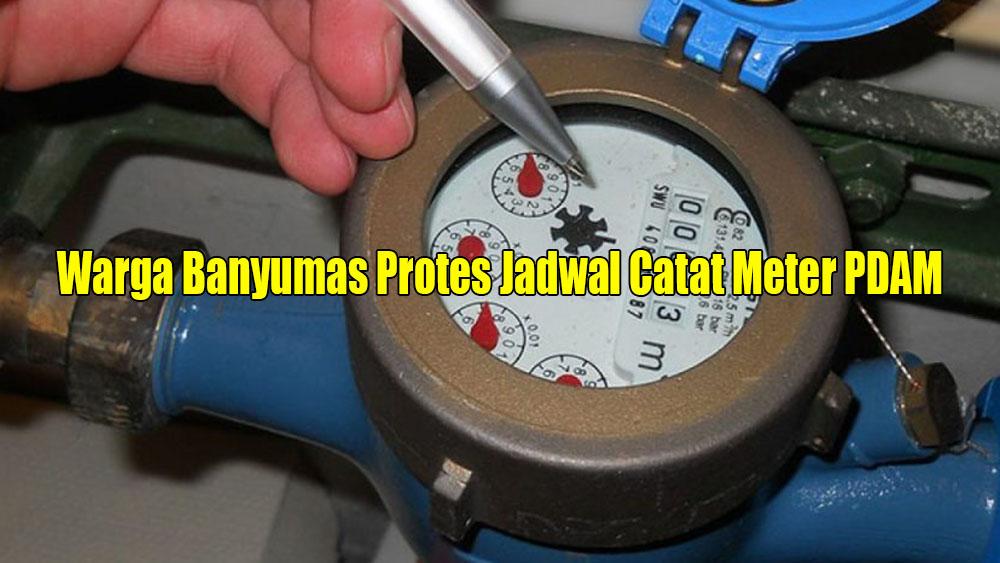 Jadwal Catat Meter PDAM Banyumas 'Ngaret', Pelanggan Takut Kena Tarif Progresif