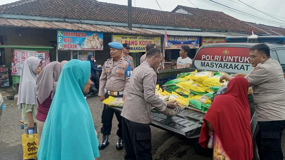 Polres Purbalingga Gelar Pangan Murah, Beras 5 Kg Cuma Rp58 Ribu, Ini Lokasi dan Jadwalnya