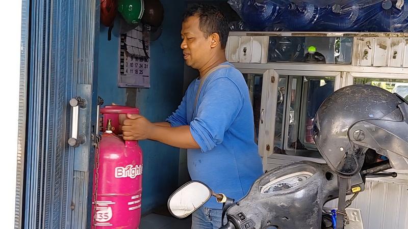 Harga Elpiji 12 Kg di Pengecer Banyumas Tembus Rp240 Per Tabung Imbas Kenaikan Harga