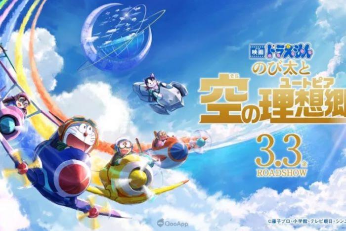 Jadwal Bioskop Cilacap Hari Ini Kamis 20 Juli 2023: Nobita Sky Utopia, Petualangan di Paradapia.