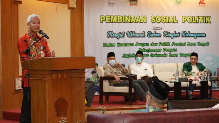 Gubernur Ganjar: Ulama dan Tokoh Agama Punya Peran dalam Merawat Kohesi Masyarakat