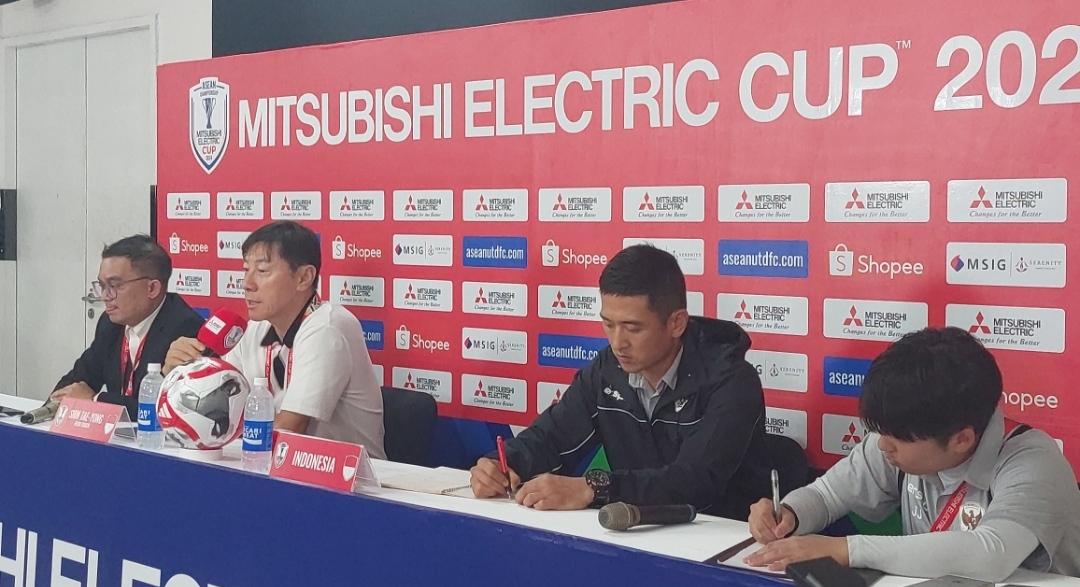 Shin Tae-yong Ungkap Sebab Timnas Indonesia Hanya Bermain Imbang Lawan Laos