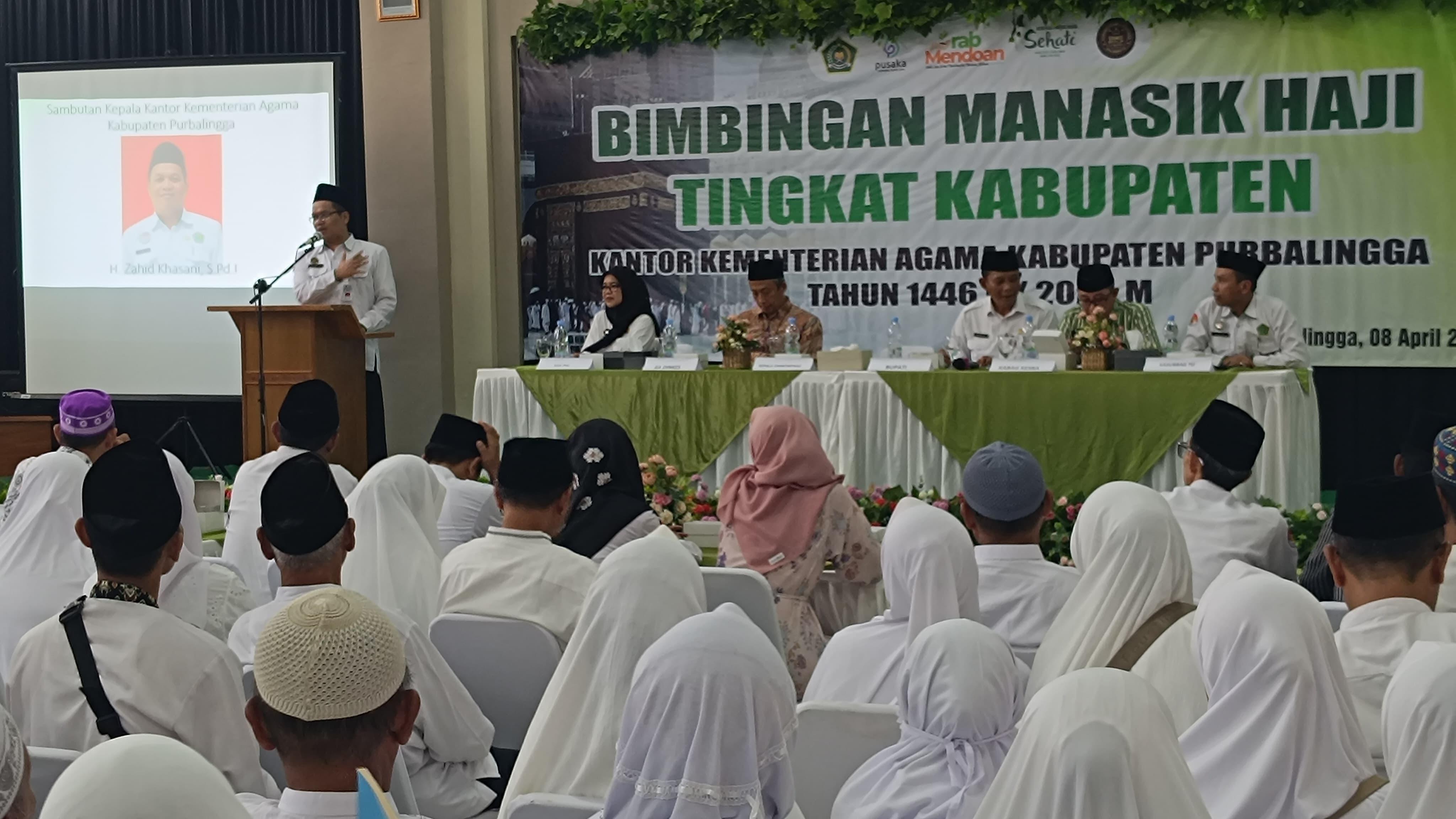 Jemaah Calon Haji Purbalingga Akan Dilepas Gubernur Jateng 2 Mei