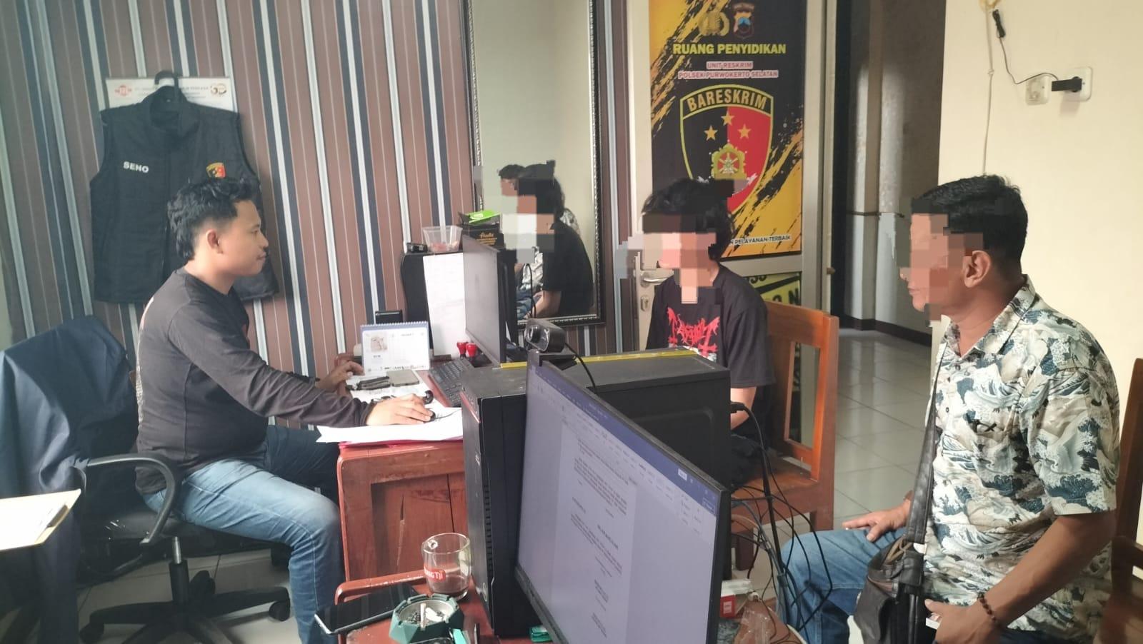 Gasak Motor Saat Korban Tertidur di Bengkel, Dua Pemuda Diringkus Polresta Banyumas