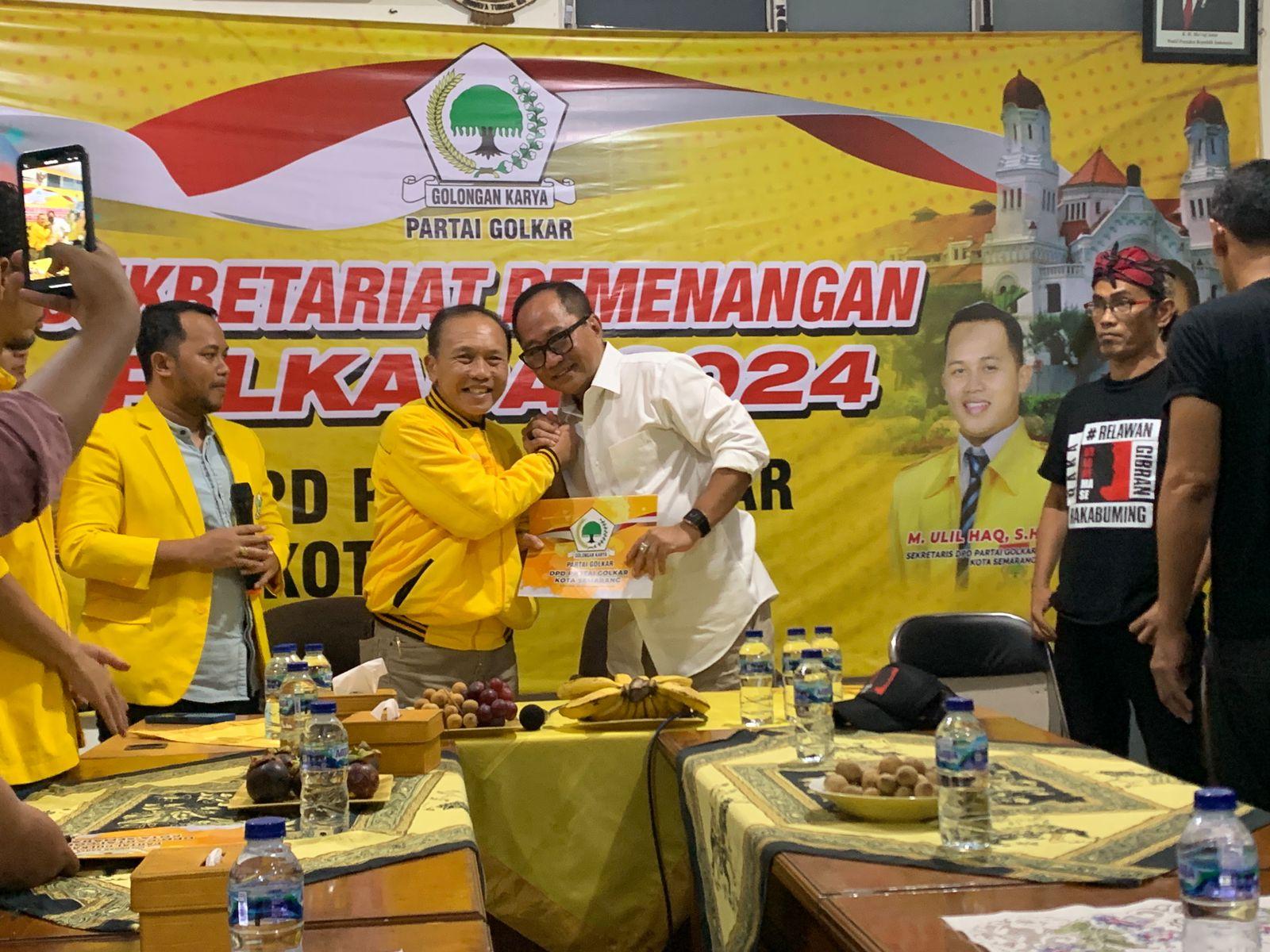 Merapat ke Golkar, Iswar Aminuddin Mantab Maju Pilwakot Semarang 2024