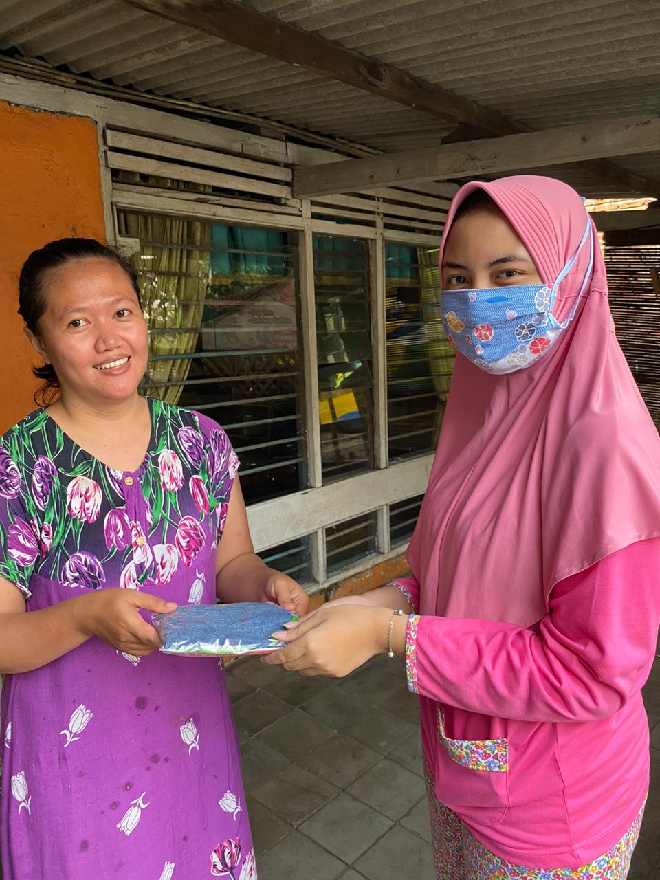 Komunitas JKP 4/2 Demak Ikuti Instruksi Gubernur Jateng Jogo Tonggo, Ngabuburit Sambil Bagi Masker