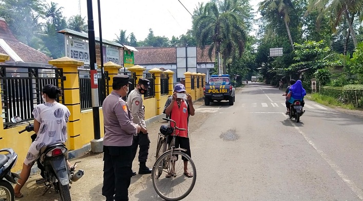 Polres Kebumen Masih Gencarkan Razia Masker meski Vaksin Boster Telah Diberikan, Ini Alasannya