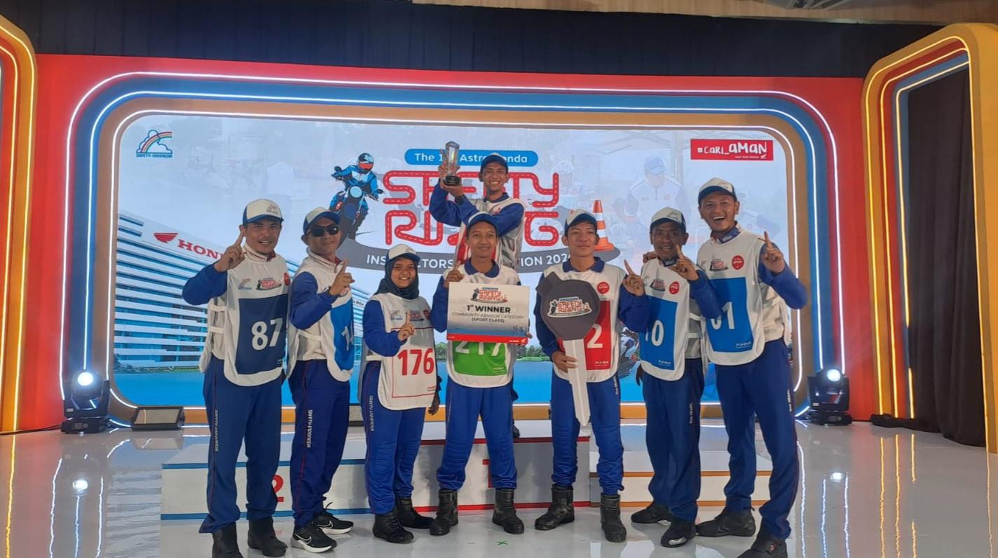 Astra Motor Yogyakarta Raih Posisi Pertama Community Advisor Category Sport Class