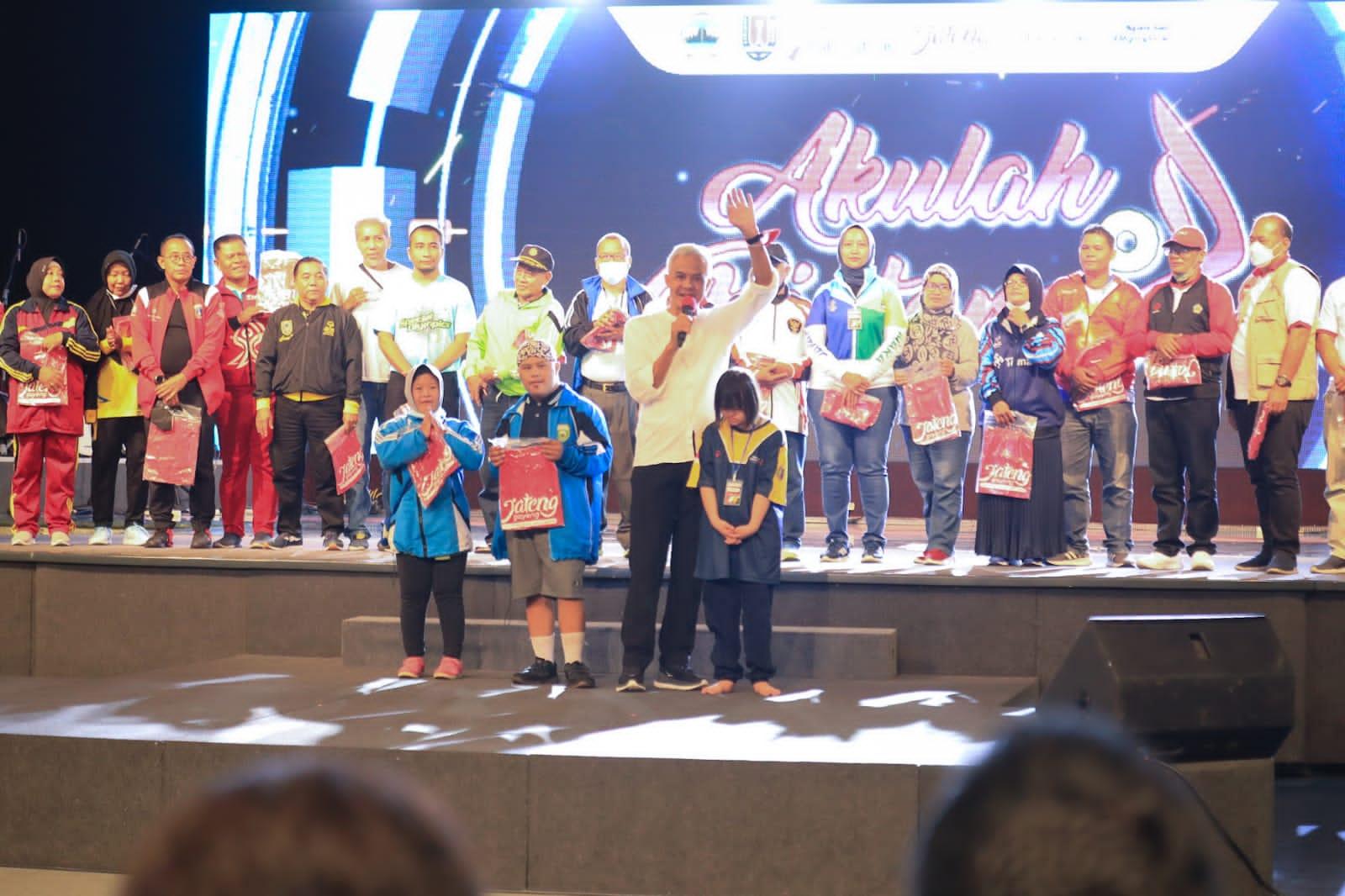 Kontingen Jateng Raih 36 Emas di Pesonas, Ganjar Sebut Medali Bukan yang Utama, Tetapi