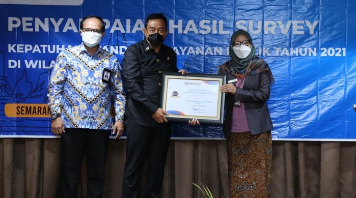 Selamat! Cilacap Dapat Predikat Kepatuhan Tinggi dalam Hal Pelayanan Publik dari Ombudsman Jateng