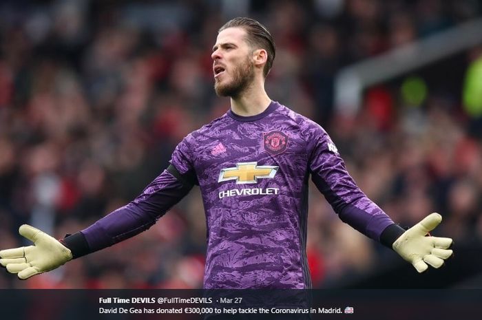 David de Gea Akhirnya Lewati Rekor Roy Keane, Tercipta Seusai Man United Kalahkan Aston Villa