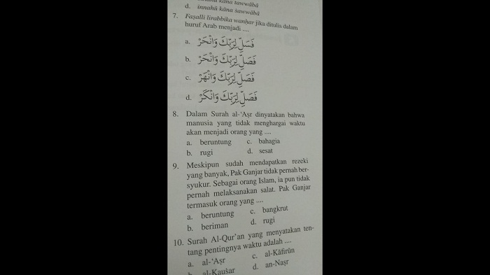Namanya Muncul di Soal Pelajaran Agama sebagai Sosok Jarang Salat, Begini Respon Gubernur Ganjar