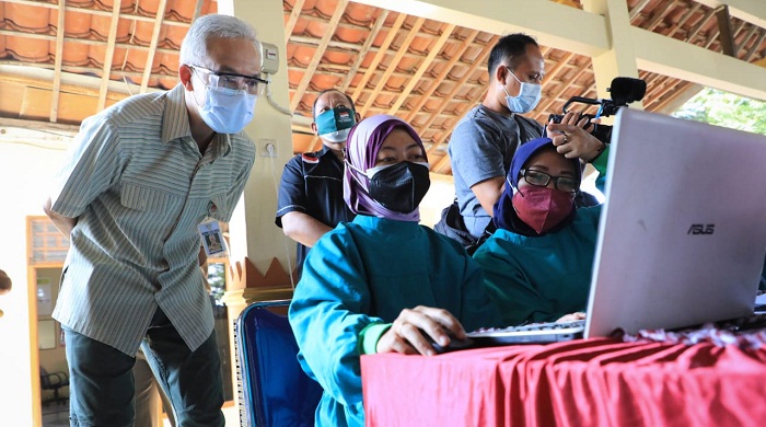 Ini Temuan Gubernur Ganjar Terkait Data Vaksinasi Covid Daerah dan Pusat yang Tak Sama