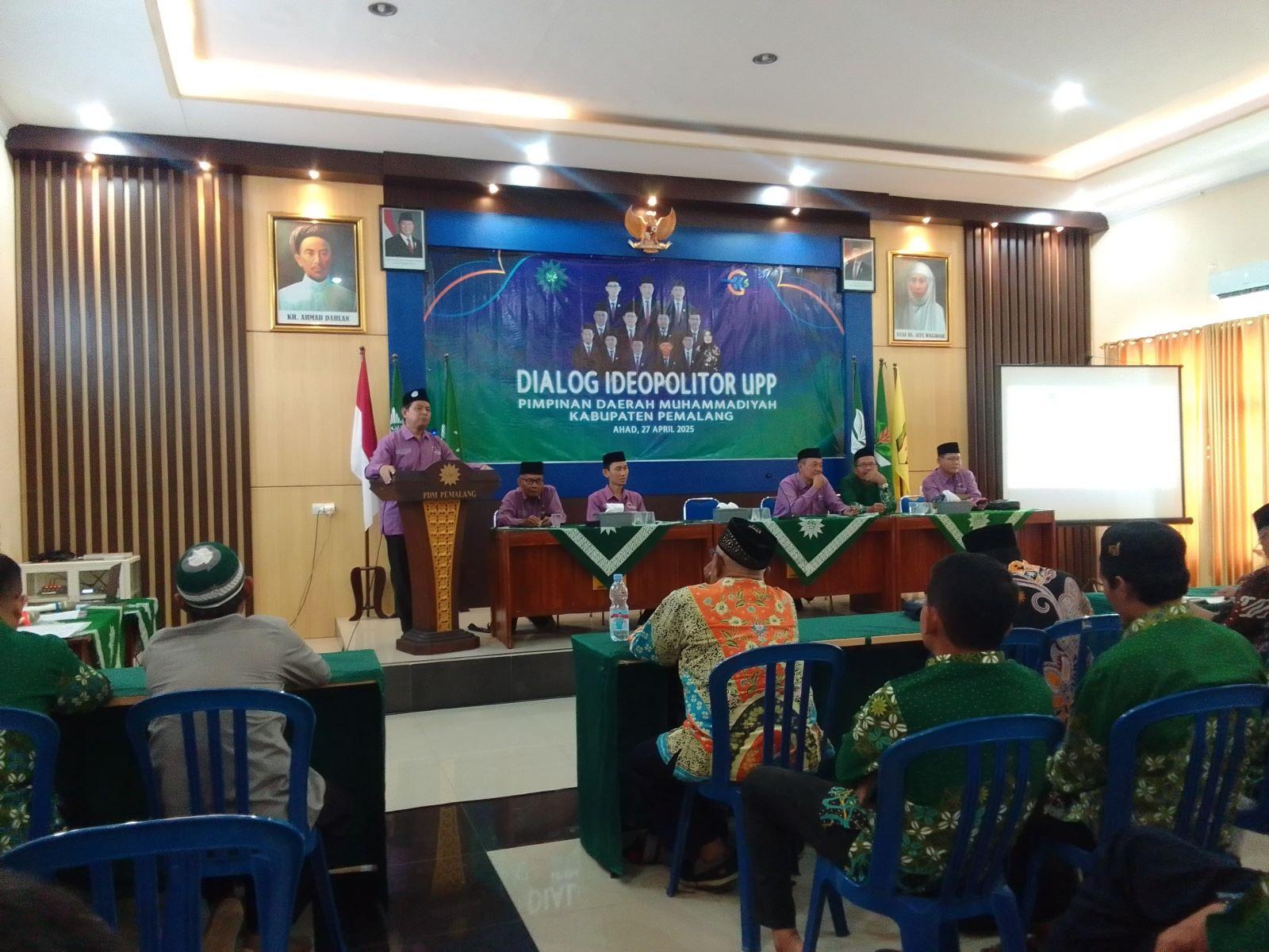 Selaraskan Visi Misi Muhammadiyah, PDM Pemalang Gelar Dialog Ideopolitor untuk Unsur UPP