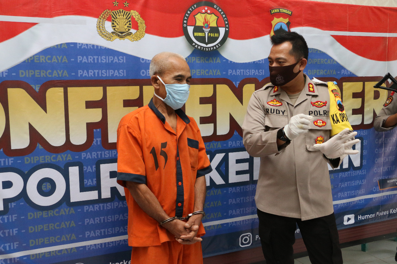 Kakek 67 Tahun Lima Kali Setubuhi Anak di Bawah Umur di Kebumen, Polisi: Dilakukan saat Rumah Sepi