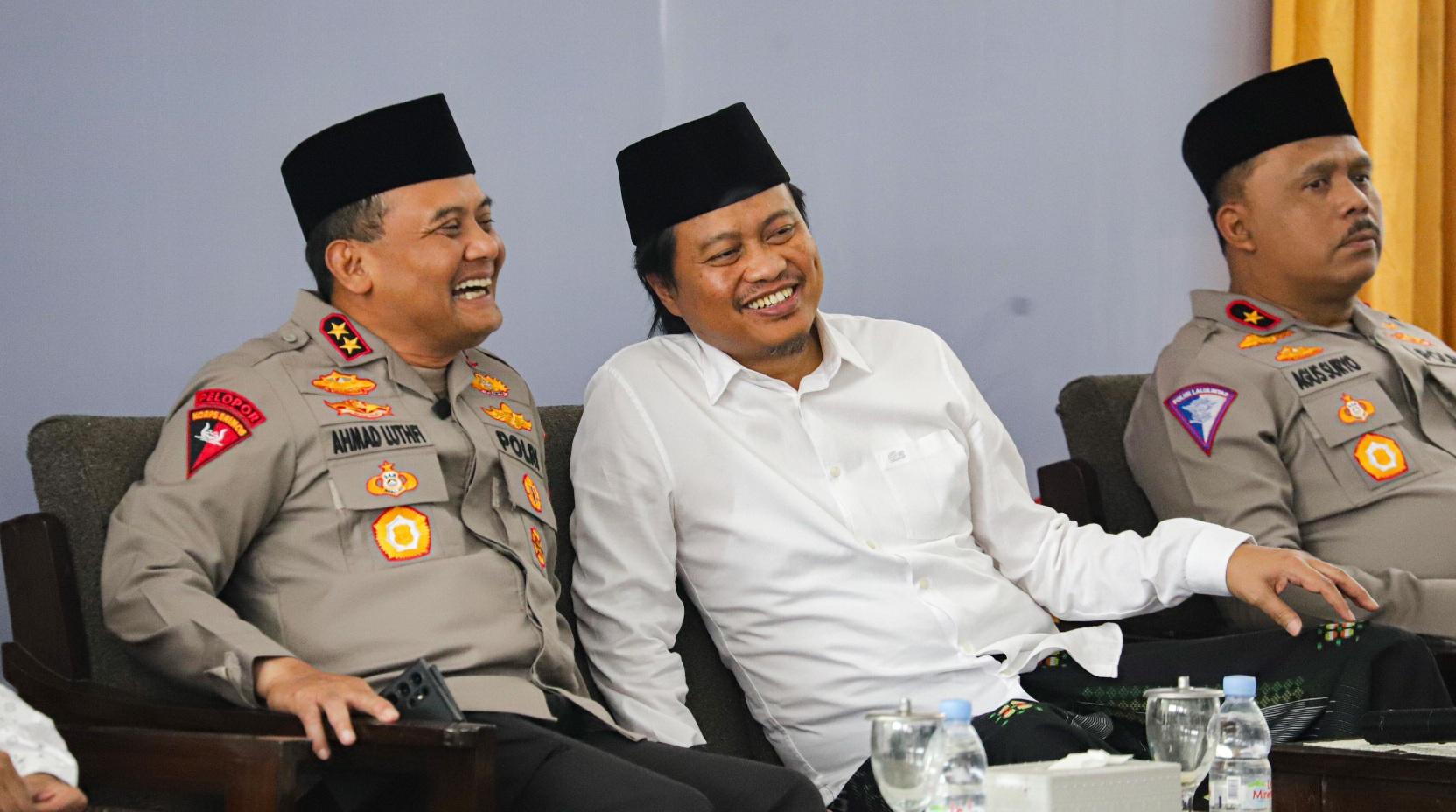 Kemesraan Kapolda dan Gus Yusuf, Ketua PKB Jateng Lempar Pujian ke Ahmad Luthfi