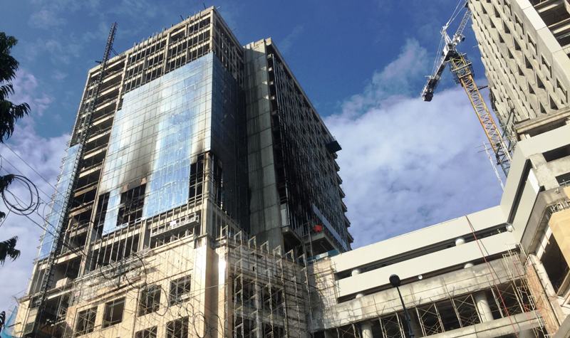 Kebakaran di Proyek Hotel Tentrem Semarang, Tim Labfor Polda Jateng akan Diterjunkan ke TKP