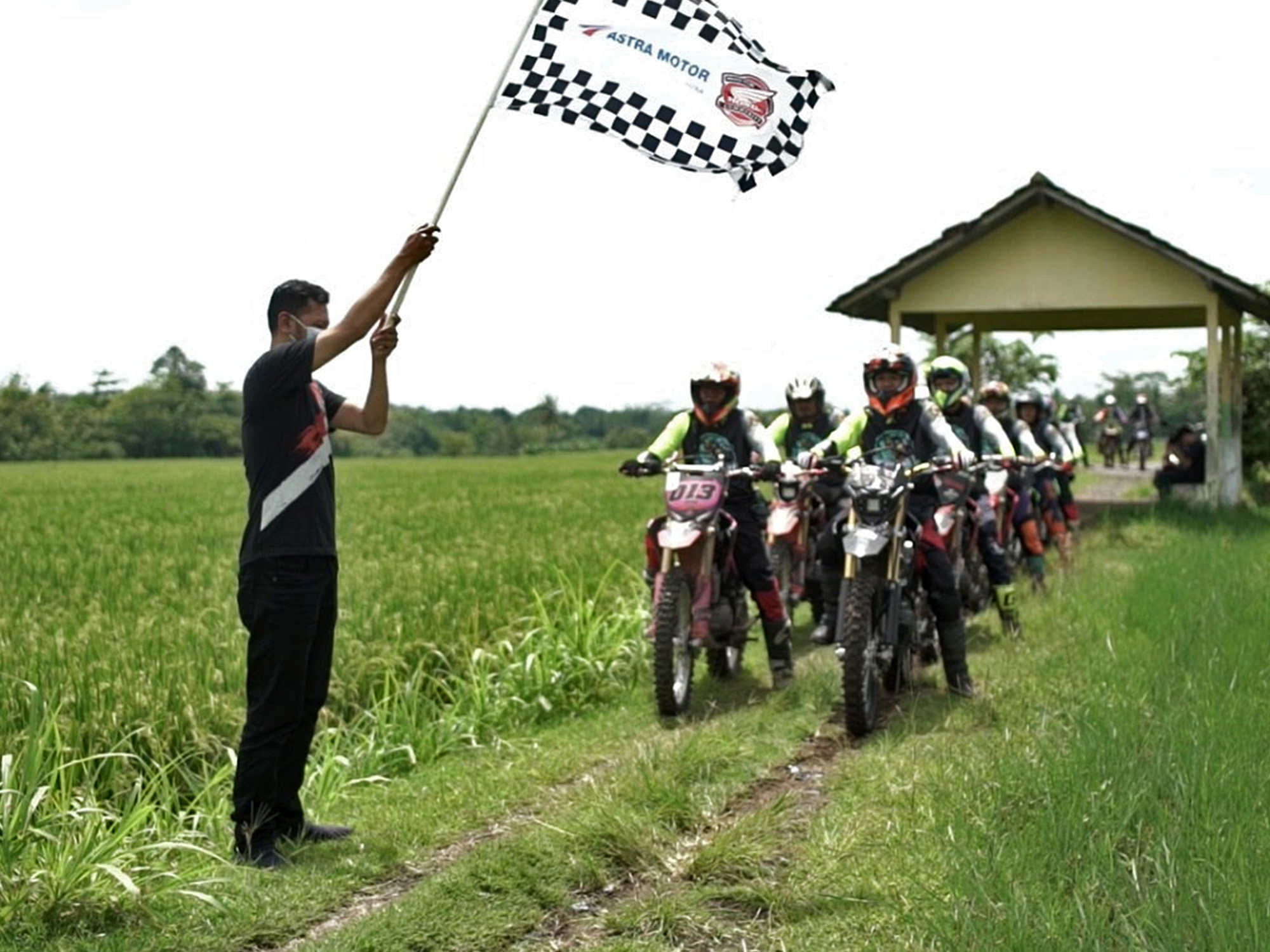 Pamungkas Akhir Tahun, Astra Motor Yogyakarta Gelar Jelajah Alam Honda CRF150L, Ini Keseruannya