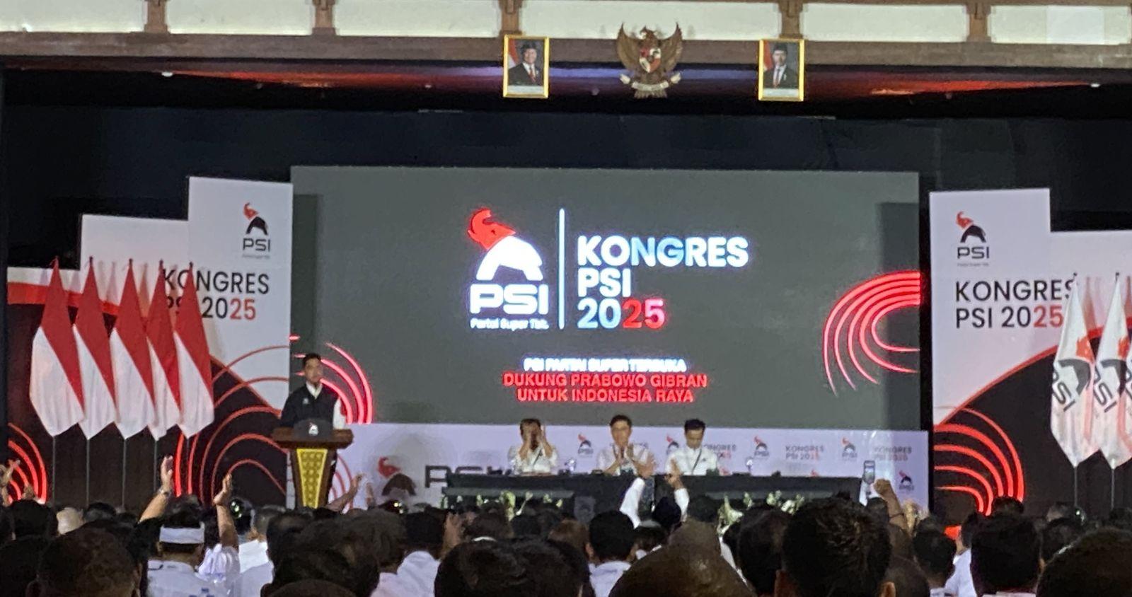 Terpilih Jadi Ketum PSI, Kaesang Teriakkan 'Gajah' saat Pidato Kemenangan