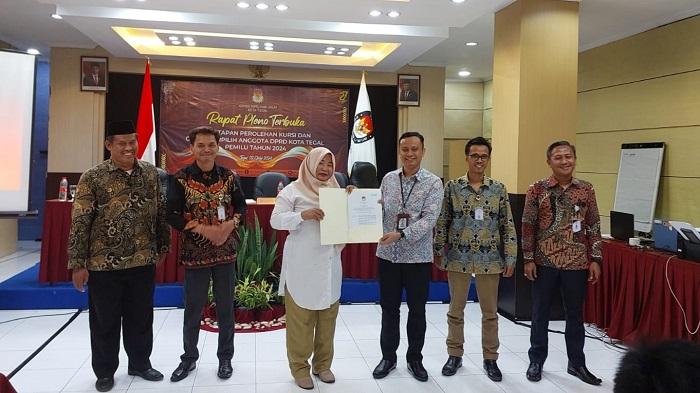 Daftar 30 Caleg Terpilih DPRD Kota Tegal Periode 2024-2029