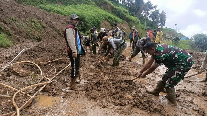 Sempat Terisolasi akibat Longsor, Dusun Palemburan Campursari Wonosobo Kini Bisa Dijangkau