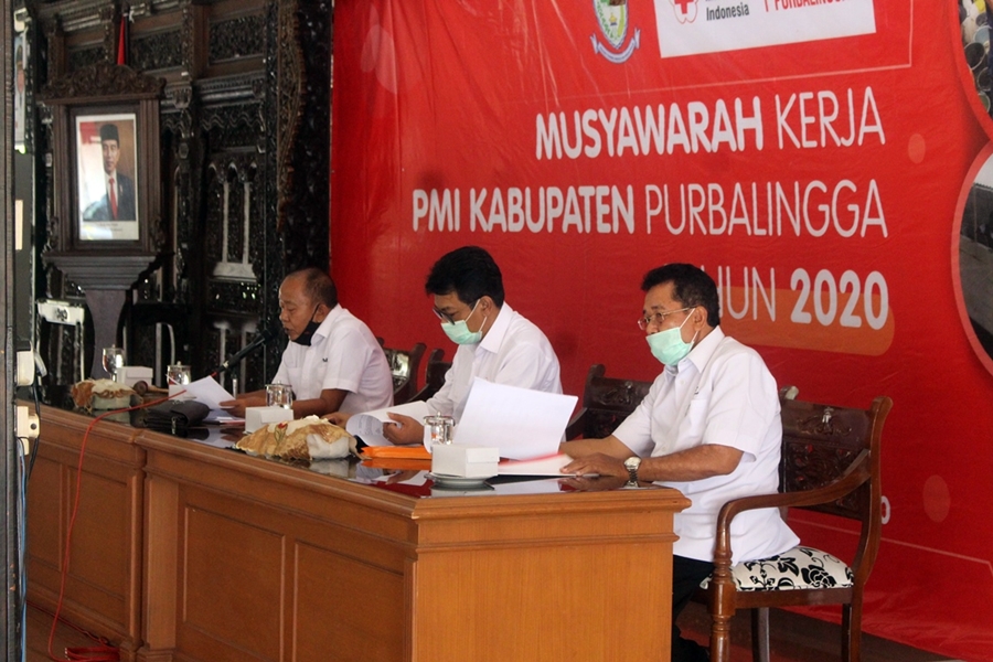Sarwa Minta PMI Purbalingga Secepatnya Susun Program Kerja 2021