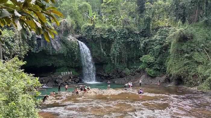 Berkah Libur Lebaran, Tempat Wisata Rintisan Curug Sumba Purbalingga Kebanjiran Pengunjung
