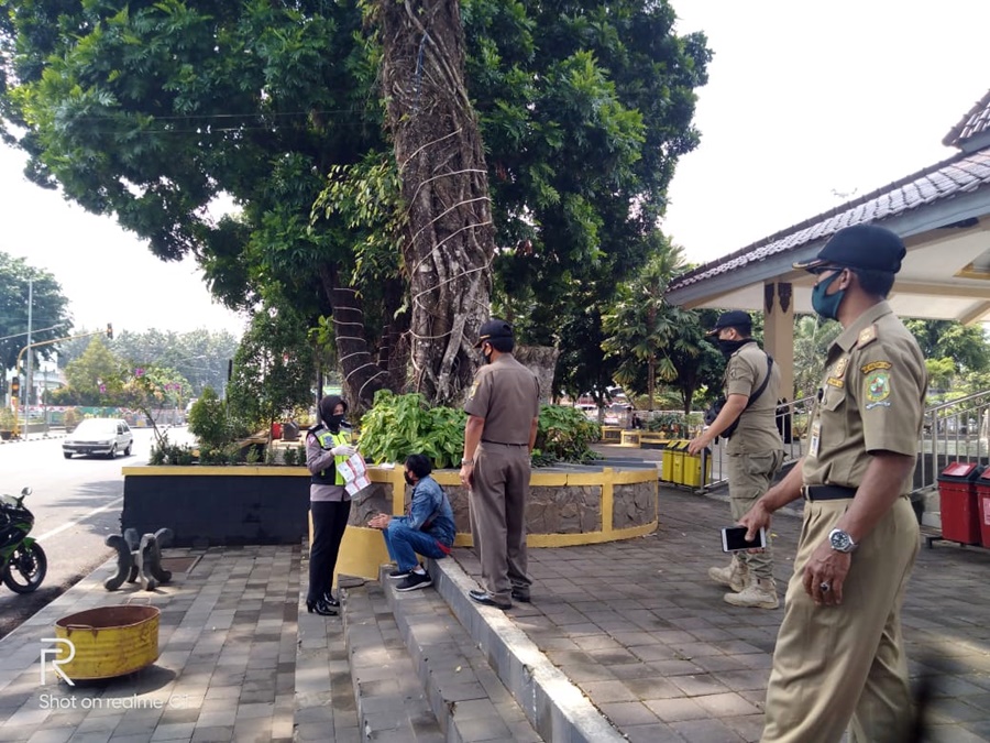 Sanksi Warga Tak Gunakan Masker Masih Ringan di Banjarnegara, Satpol PP: Masih Tahap Edukasi