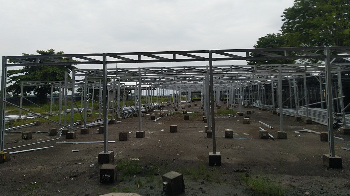 Pasar Darurat Weleri Dibangun Ulang setelah Ambruk Diterjang Angin, Ditarget Rampung Akhir November