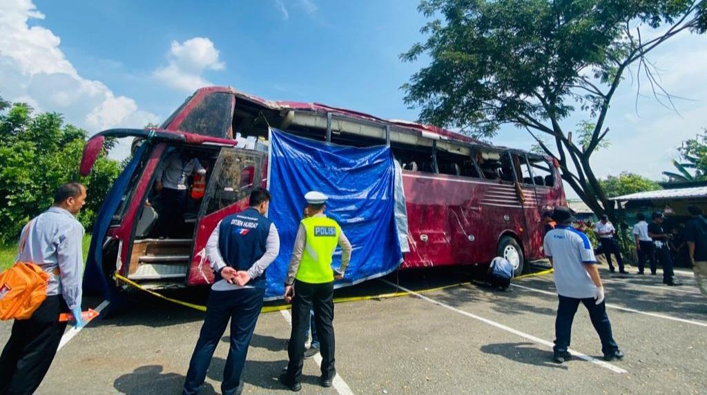 Bukan Hand Rem yang Jadikan Sopir dan Kernet Tersangka Kecelakaan Bus di Guci Tegal, Tetapi Hal Ini