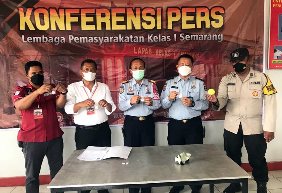 18 Kasus Penyelundupan Narkotika ke Lapas Masih Tinggi, Terbanyak Jawa Tengah di Lapas Semarang