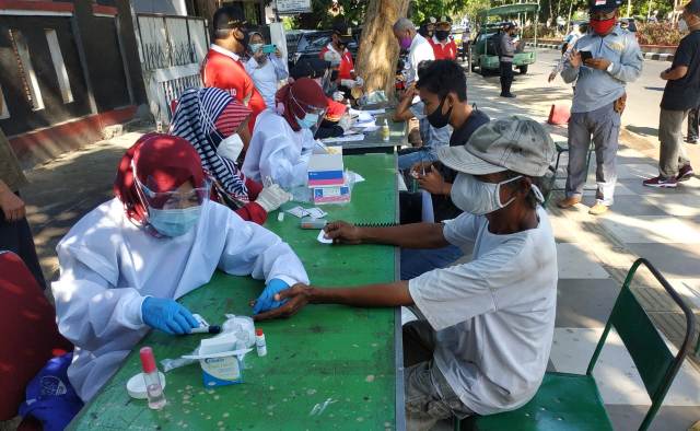 2 Hari Operasi Yustisi Protokol Kesehatan, 22 Warga Kota Semarang Reaktif Covid-19 Hasil Tes Rapid