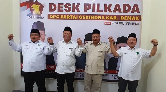 PKB Resmi Koalisi dengan Gerinda di Pilkada Demak, Usung Edi-Maskuri
