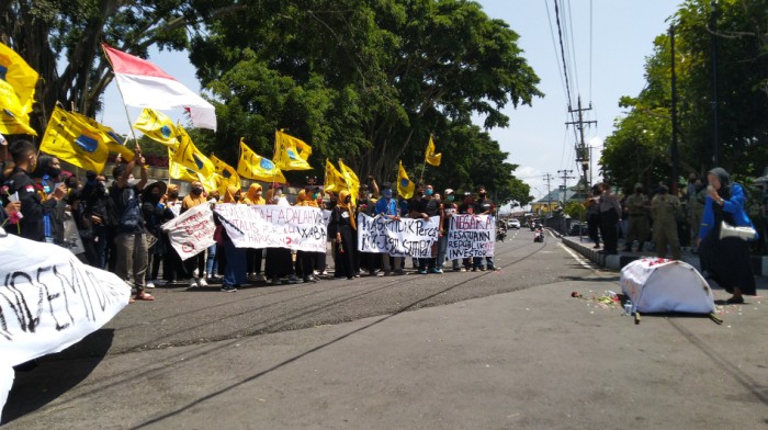 Sampaikan 5 Sikap saat Demo Tolak UU Cipta Kerja, PMII Temanggung Dijanjikan Ini dari Ketua DPRD